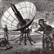 Solar powered printing press from 1882